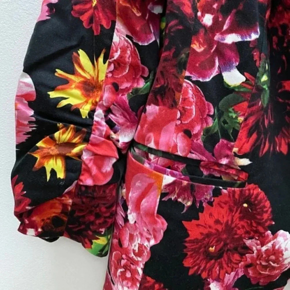 ECI New York - Y2K Floral One Button Blazer - Picture 7 of 9